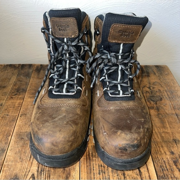 Georgia Boot Amplitude Composite Toe Waterproof Work Boot GB00216 Size 10W - Picture 2 of 10